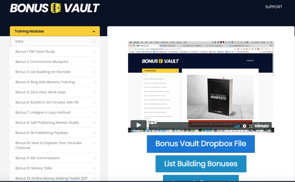 The Bonus Vault Review