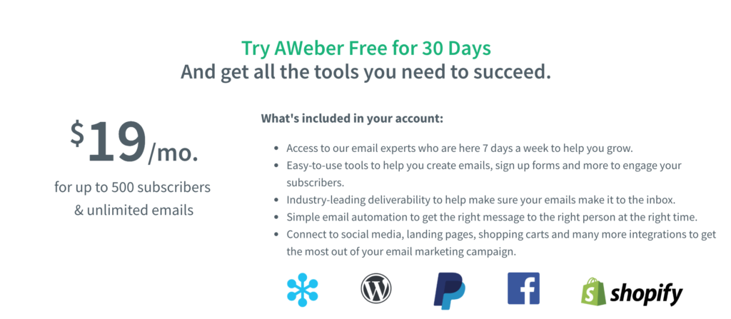 AWeber Email Marketing Review