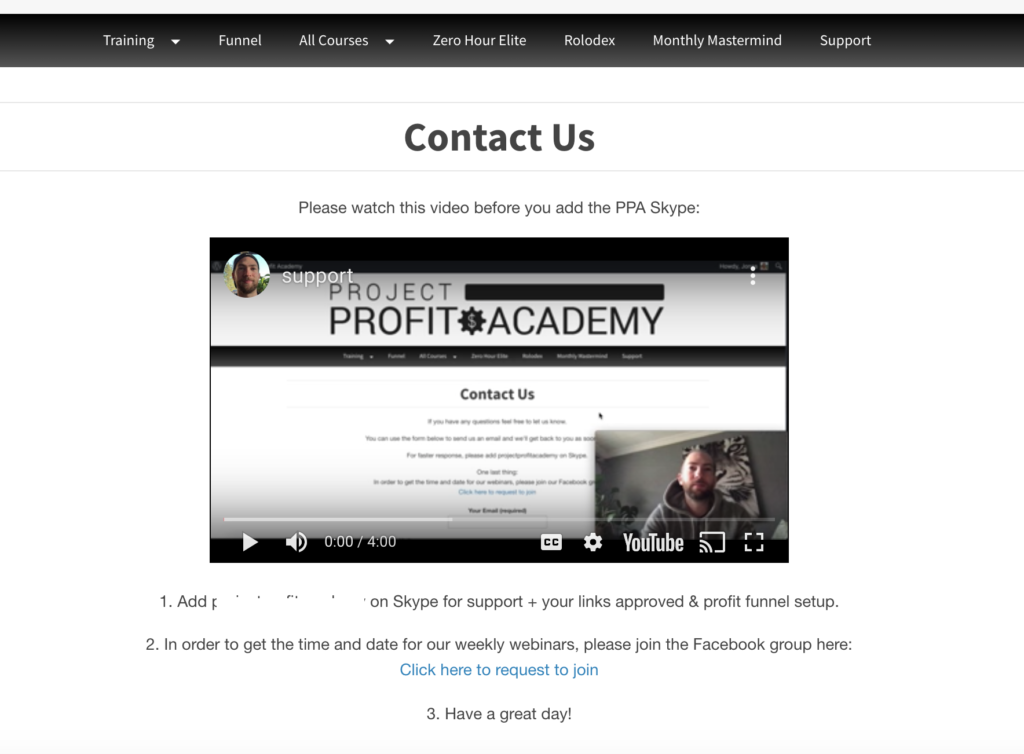 Project Profit Academy Review