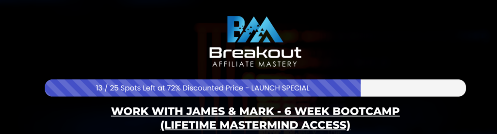 Breakout (BAM) Affiliate Mastery Review